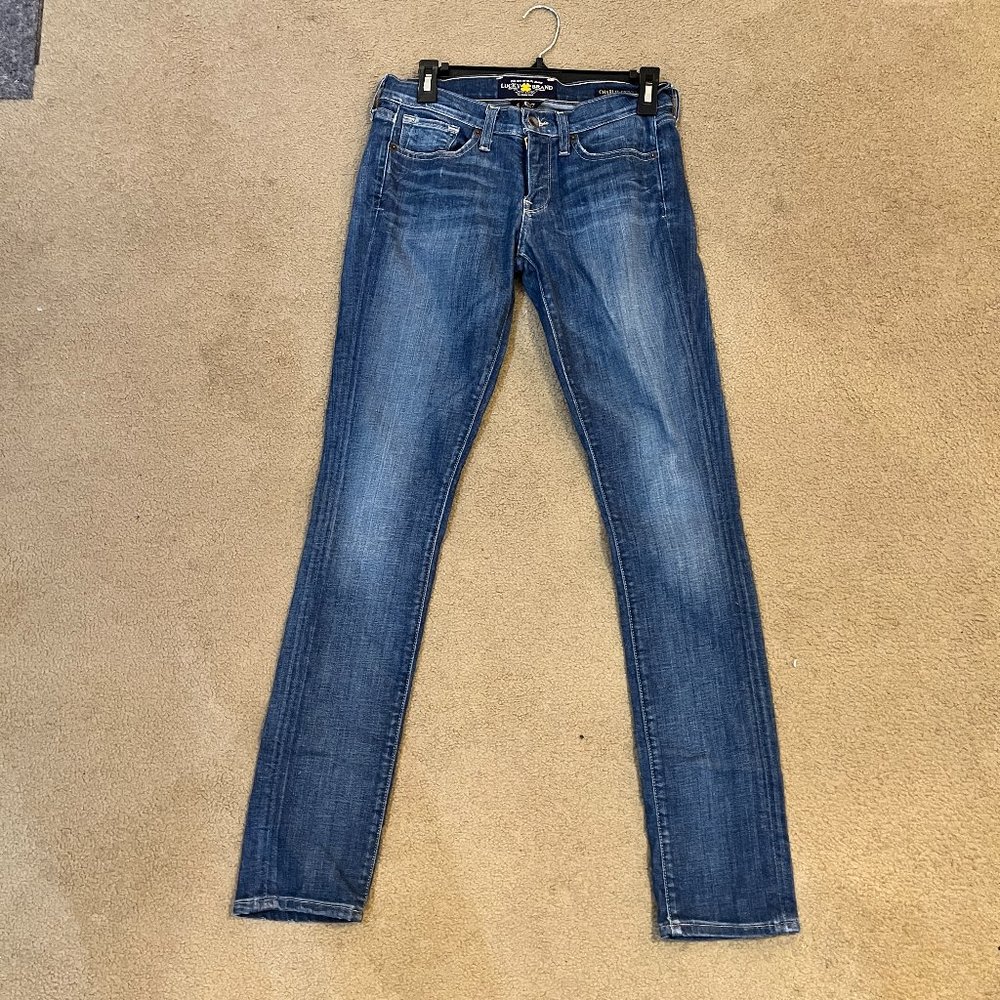 Lucky Charlie Skinny Jeans, size 4